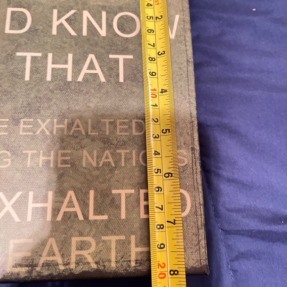 Table Top Religious Plaque Stand - Picture 3 of 3